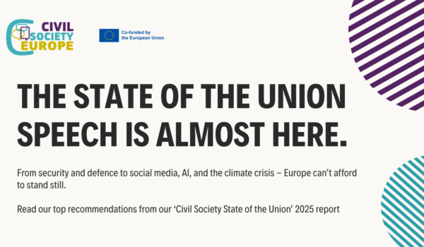 A Strong Union Needs Civil Society: State of the Union 2026